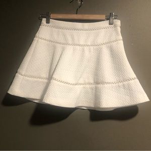 Banana Republic Textured A Line Mini Skirt 00 Petite